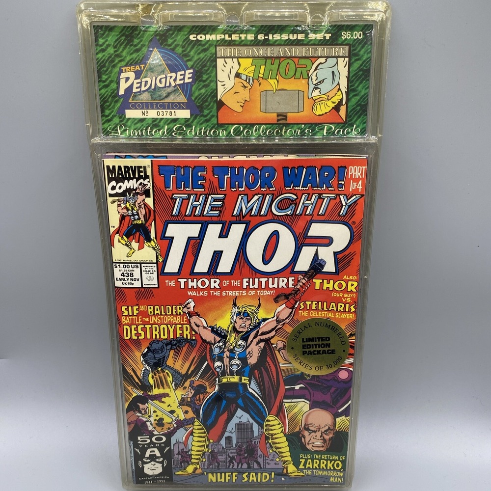 Treat Pedigree Collection The Mighty Thor Complete 6 comic set Factory Sealed